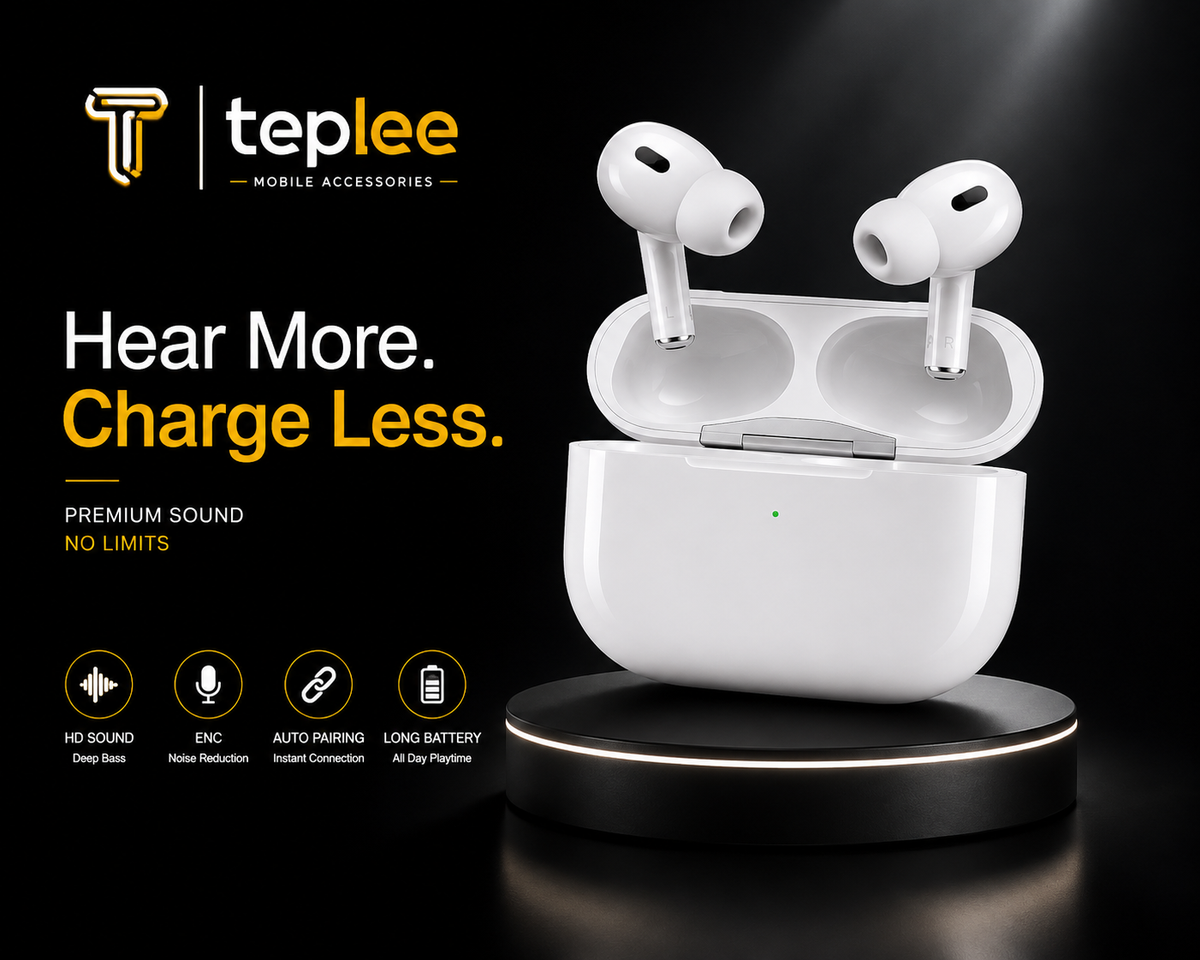 Teplee Pro Wireless Earbuds — Premium HD Sound